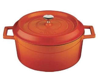 CAÇAROLA Ø28CM 6.7L FERRO LARANJA